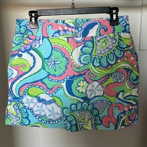 Lilly Pulitzer Marigold Skort in Multi Conch Republic